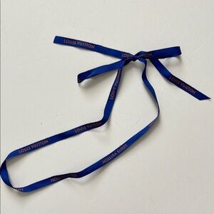 Louis Vuitton Blue Ribbon Accessory 58‎ 1/2 Inches